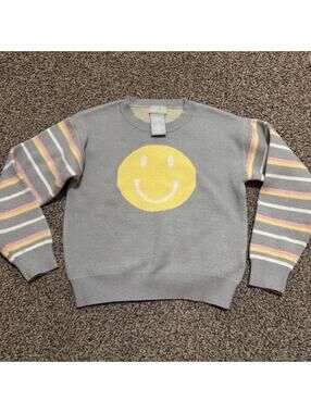 Piper Kid's Grey and Multi Jumper
